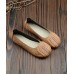 Beige For Women Hollow Out Flat Feet Shoes
